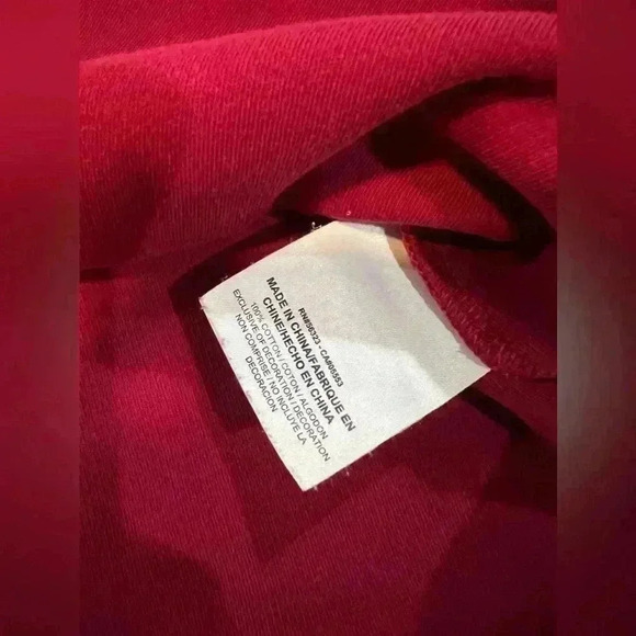 Women's Nike Cranberry Jersey (sweatshirt material) tee size small - Picture 4 of 7